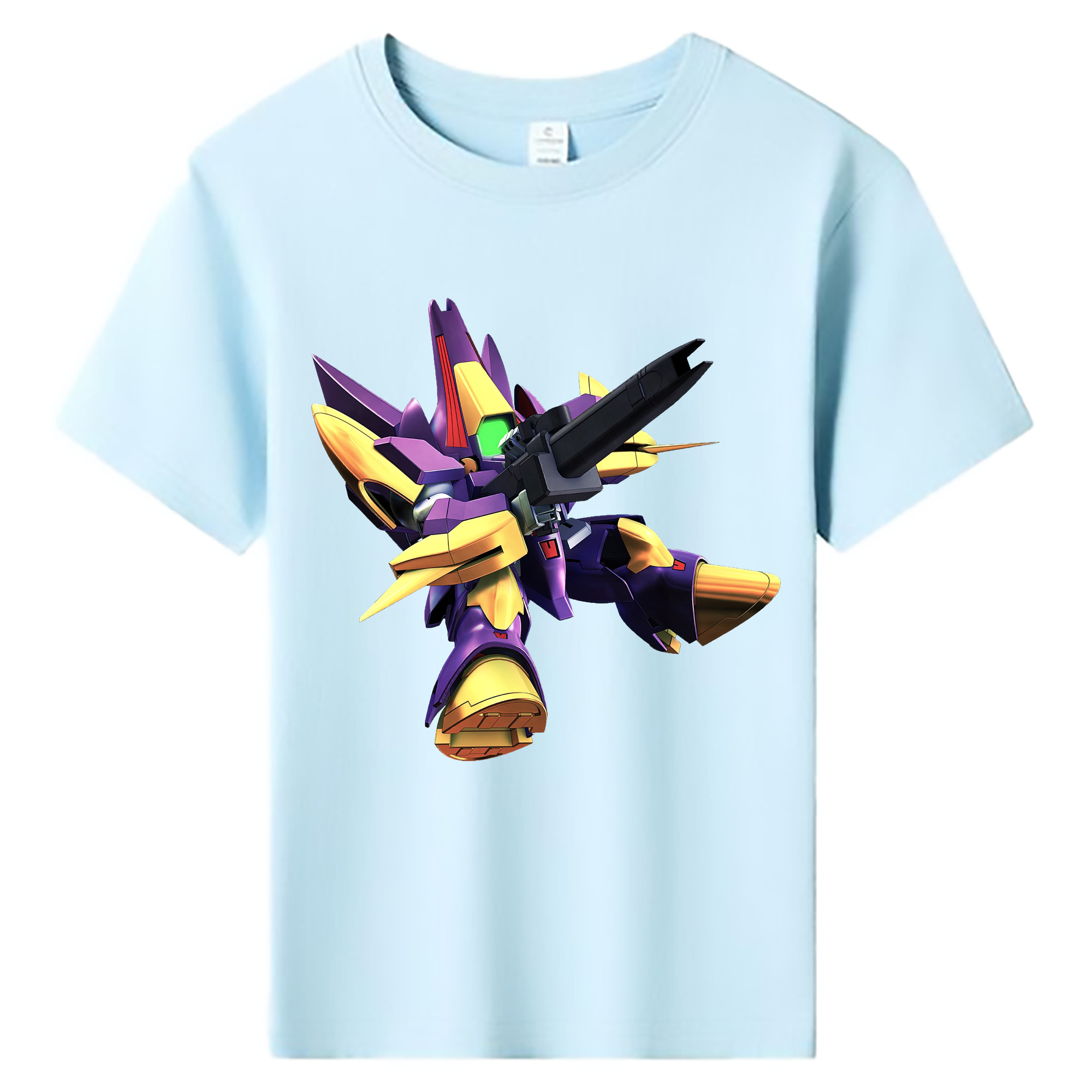 （画像用） 機動戦士ガンダム Mobile Suit Gundam 綿100％キッズTシャツ（フロントプリント）